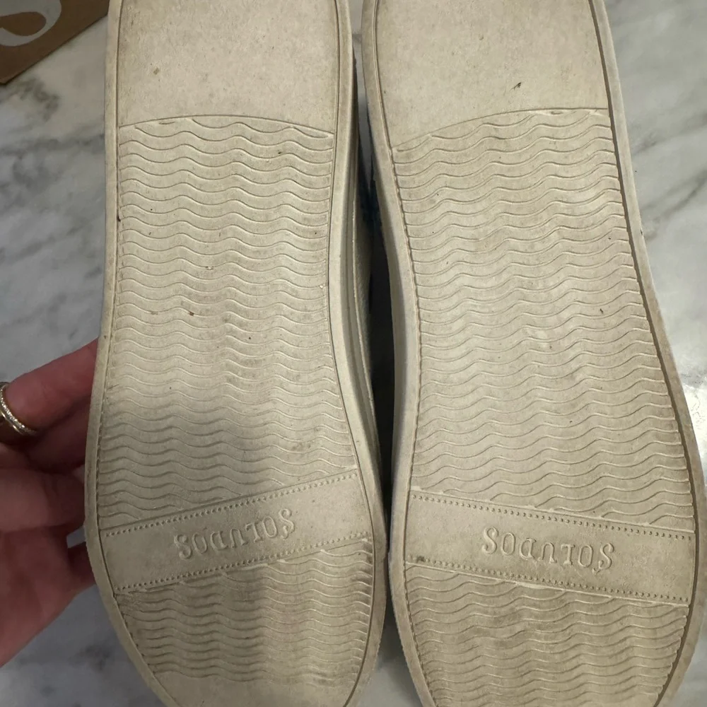 Soludos Evil Eye Ibiza Sneaker White - Picture 3 of 9